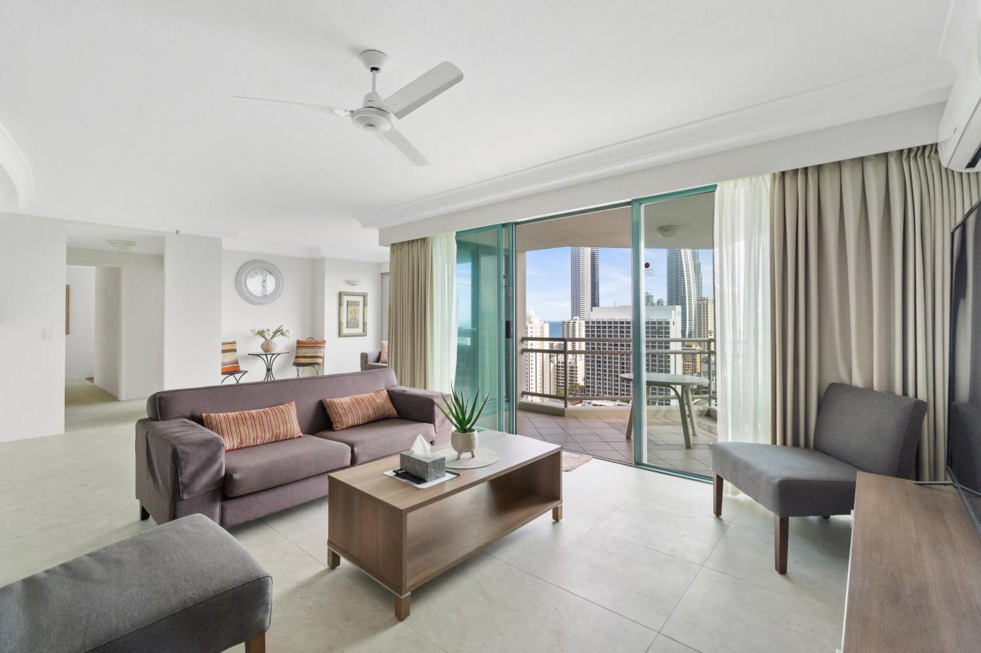 Crown Towers 2 Bedroom Ocean View Surfers Paradise